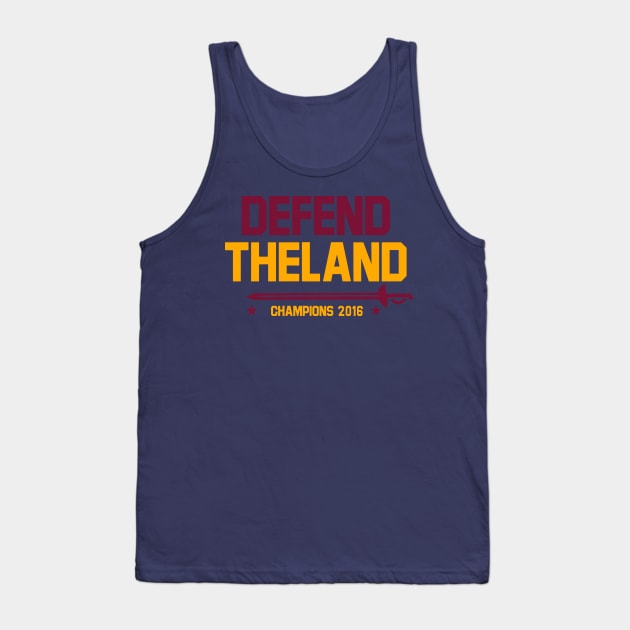defend the land Tank Top by upcs